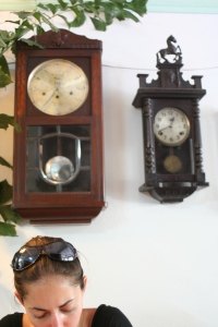 ali and clocks